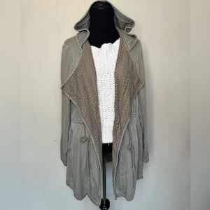 Knox Rose Green Jacket Size Medium